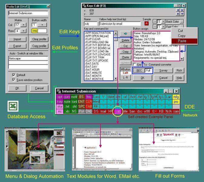 RemoteKeys Screenshot